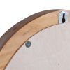 Wall Mirror 15.7" Teak Round