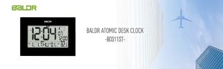 BIG DIGITS LIVING ROOM ATOMIC ALARM CLOCK WITH CALENDAR USA version