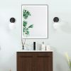 Rectangular Single Aluminum Framed Anti-Fog LED Light Wall Bathroom Vanity Mirror