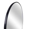 32 IN Metal Round mirror